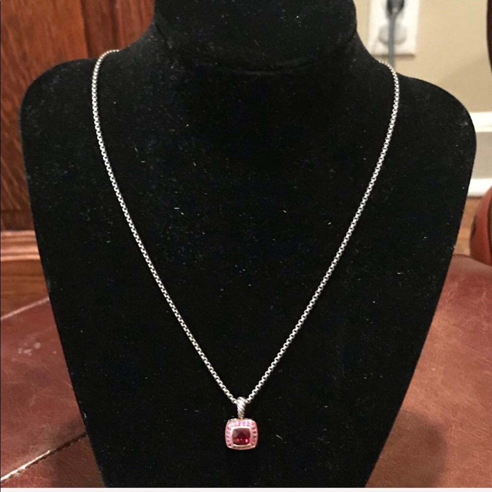♥️David Yurman Rare garnet pink diamond combo